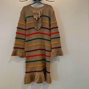 Girls Gucci knit dress, size 8. Perfect for Thanksgiving!